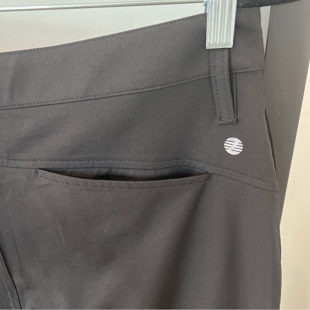 Z by Zella Classic Black thin athleisure golf pants size 30 inseam 31” - Picture 6 of 6